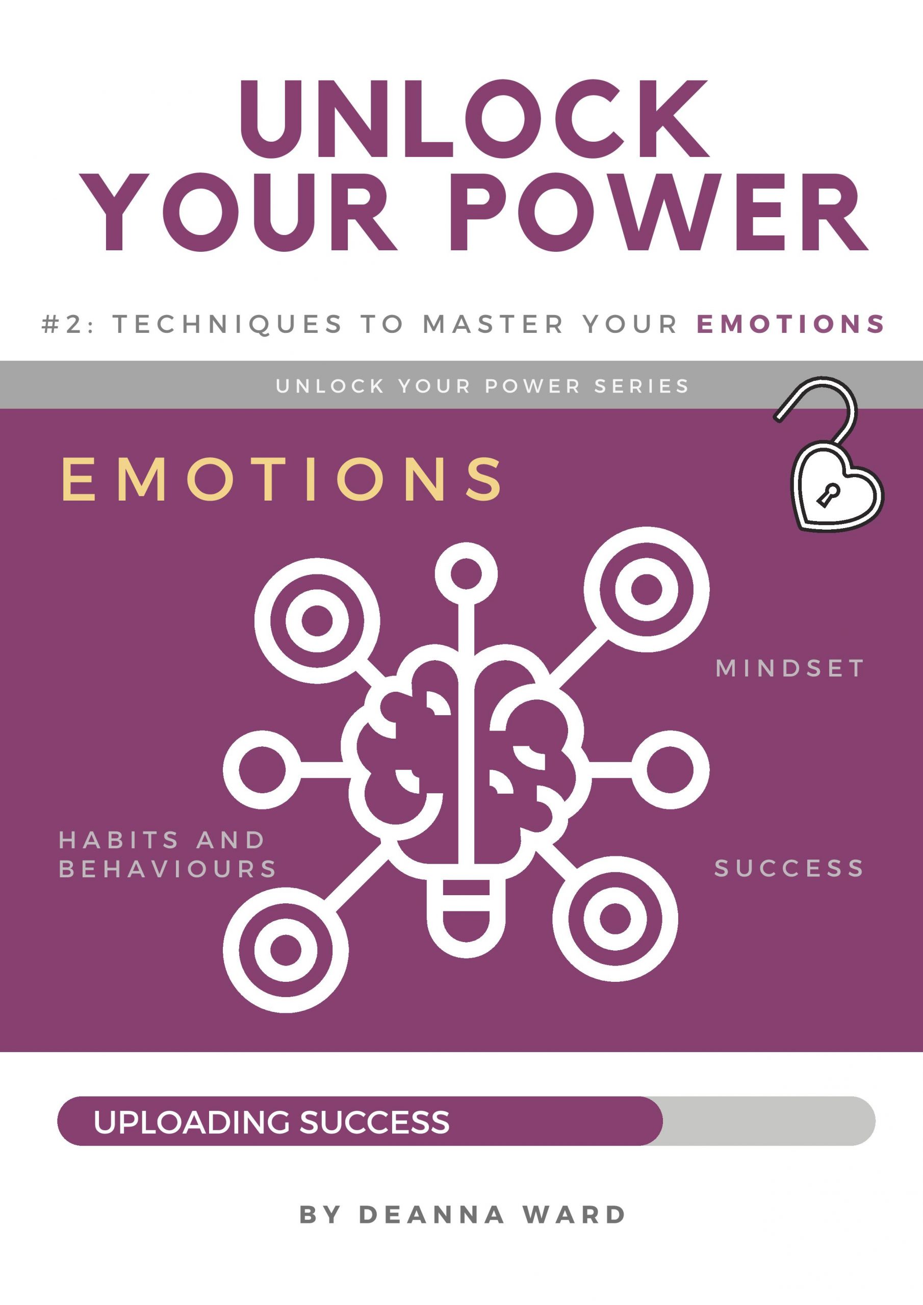 Unlock Your Power Series 2: Master Your Emotions by Deanna C Ward front cover